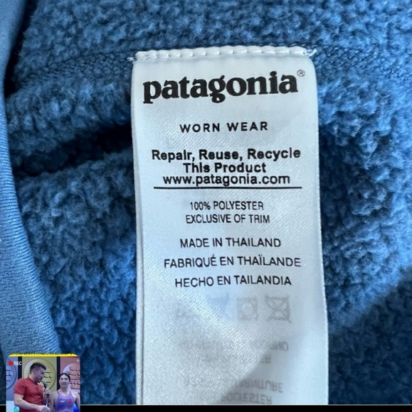 Patagonia Better Sweater 1/4 Zip Fleece Jacket - Picture 3 of 4
